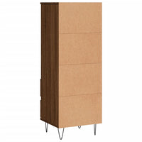 Thumbnail for Highboard Braun Eichen-Optik 40x36x110 cm Holzwerkstoff