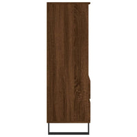 Thumbnail for Highboard Braun Eichen-Optik 40x36x110 cm Holzwerkstoff