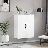 Thumbnail for Wandschrank Weiß 69,5x34x90 cm Holzwerkstoff