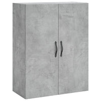 Thumbnail for Wandschrank Betongrau 69,5x34x90 cm Holzwerkstoff
