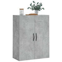 Thumbnail for Wandschrank Betongrau 69,5x34x90 cm Holzwerkstoff