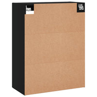 Thumbnail for Wandschrank Schwarz 69,5x34x90 cm Holzwerkstoff