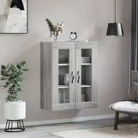 Thumbnail for Wandschrank Grau Sonoma 69,5x34x90 cm Holzwerkstoff