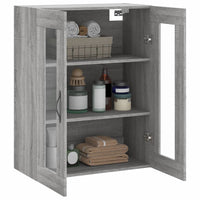 Thumbnail for Wandschrank Grau Sonoma 69,5x34x90 cm Holzwerkstoff