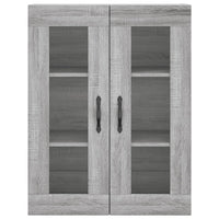 Thumbnail for Wandschrank Grau Sonoma 69,5x34x90 cm Holzwerkstoff