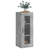 Thumbnail for Wandschrank Betongrau 34,5x34x90 cm