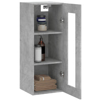 Thumbnail for Wandschrank Betongrau 34,5x34x90 cm