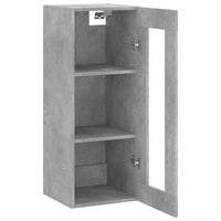 Thumbnail for Wandschrank Betongrau 34,5x34x90 cm