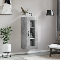 Thumbnail for Wandschrank Betongrau 34,5x34x90 cm