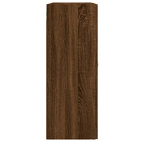 Thumbnail for Wandschrank Braun Eichen-Optik 69,5x34x90 cm Holzwerkstoff