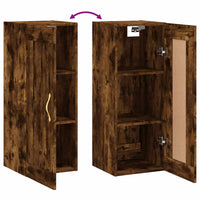 Thumbnail for Wandschrank Räuchereiche 34,5x34x90 cm Holzwerkstoff