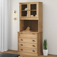 Thumbnail for Highboard VIGO 80x40x176 cm Massivholz Kiefer