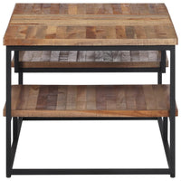 Thumbnail for Couchtisch 90x50x39 cm Recyceltes Massivholz Teak