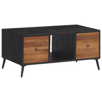 Thumbnail for Couchtisch 90x50x41 cm Recyceltes Massivholz Teak