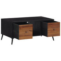 Thumbnail for Couchtisch 90x50x41 cm Recyceltes Massivholz Teak