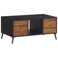 Thumbnail for Couchtisch 90x50x41 cm Recyceltes Massivholz Teak