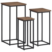 Thumbnail for Pflanzenständer 3 Stk. Massivholz Teak
