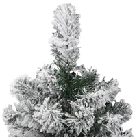 Thumbnail for Künstlicher Weihnachtsbaum Klappbar Beschneit 120 cm
