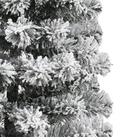 Thumbnail for Künstlicher Weihnachtsbaum Klappbar Beschneit 120 cm