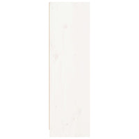 Thumbnail for Bücherregal Weiß 70x33x110 cm Massivholz Kiefer