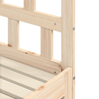 Thumbnail for Tagesbett Ausziehbar 80x200 cm Massivholz Kiefer