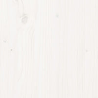 Thumbnail for Tagesbett Ausziehbar Weiß 80x200 cm Massivholz Kiefer