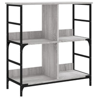 Thumbnail for Bücherregal Grau Sonoma 78,5x33x82 cm Holzwerkstoff