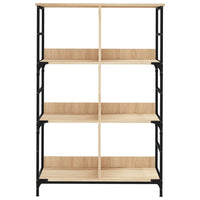 Thumbnail for Bücherregal Sonoma-Eiche 78,5x33x117,5 cm Holzwerkstoff