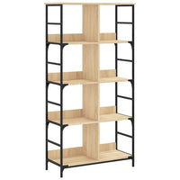 Thumbnail for Bücherregal Sonoma-Eiche 78,5x33x153 cm Holzwerkstoff