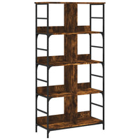 Thumbnail for Bücherregal Räuchereiche 78,5x33x153 cm Holzwerkstoff