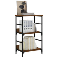 Thumbnail for Bücherregal Braun Eichen-Optik 50x33x82 cm Holzwerkstoff