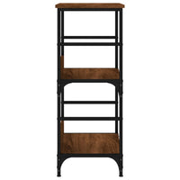 Thumbnail for Bücherregal Braun Eichen-Optik 50x33x82 cm Holzwerkstoff