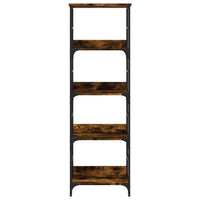 Thumbnail for Bücherregal Räuchereiche 50x33x153 cm Holzwerkstoff