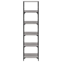 Thumbnail for Bücherregal Grau Sonoma 50x33x188,5 cm Holzwerkstoff