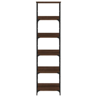 Thumbnail for Bücherregal Braun Eichen-Optik 50x33x188,5 cm Holzwerkstoff