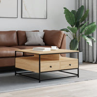 Thumbnail for Couchtisch Sonoma-Eiche 80x80x45 cm Holzwerkstoff