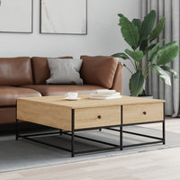 Thumbnail for Couchtisch Sonoma-Eiche 100x99x40 cm Holzwerkstoff
