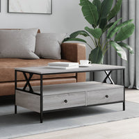 Thumbnail for Couchtisch Grau Sonoma 100x51x45 cm Holzwerkstoff