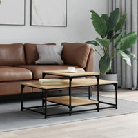 Thumbnail for Couchtisch Sonoma-Eiche 102x60x45 cm Holzwerkstoff