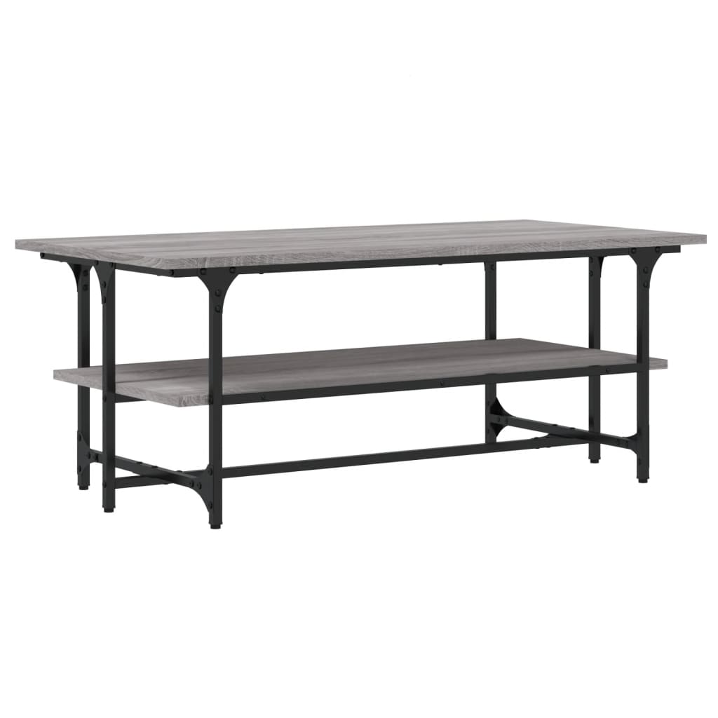 Couchtisch Grau Sonoma 100x50x40 cm Holzwerkstoff
