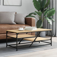 Thumbnail for Couchtisch Sonoma-Eiche 100x49x40 cm Holzwerkstoff