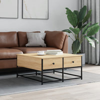 Thumbnail for Couchtisch Sonoma-Eiche 80x80x40 cm Holzwerkstoff