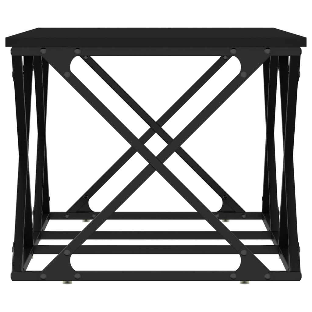 Couchtisch Schwarz 100x49x40 cm Holzwerkstoff