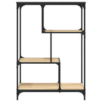 Thumbnail for Bücherregal Sonoma-Eiche 81x36x115 cm Holzwerkstoff und Stahl