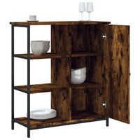 Thumbnail for Sideboard Räuchereiche 70x30x80 cm Holzwerkstoff