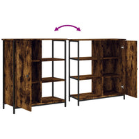 Thumbnail for Sideboard Räuchereiche 70x30x80 cm Holzwerkstoff