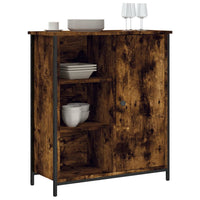 Thumbnail for Sideboard Räuchereiche 70x30x80 cm Holzwerkstoff