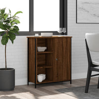 Thumbnail for Sideboard Braun Eichen-Optik 70x30x80 cm Holzwerkstoff
