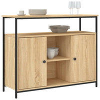 Thumbnail for Sideboard Sonoma-Eiche 100x35x80 cm Holzwerkstoff