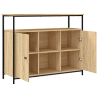 Thumbnail for Sideboard Sonoma-Eiche 100x35x80 cm Holzwerkstoff